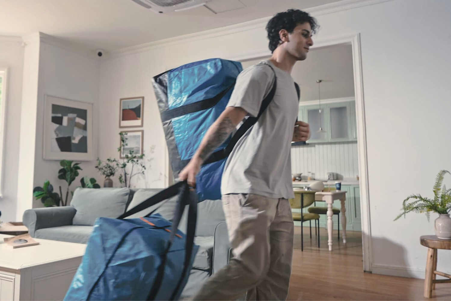 The Best 103L Waterproof Moving Bag for College Dorms, Camping, and Home Organization