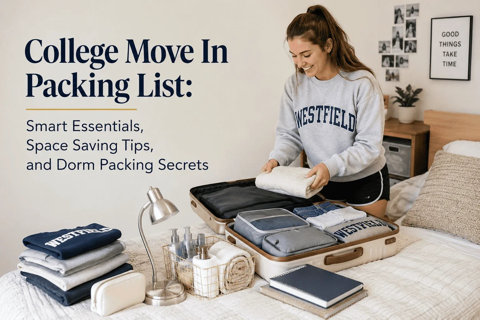 College Move In Packing List: Smart Essentials, Space Saving Tips, and Dorm Packing Secrets