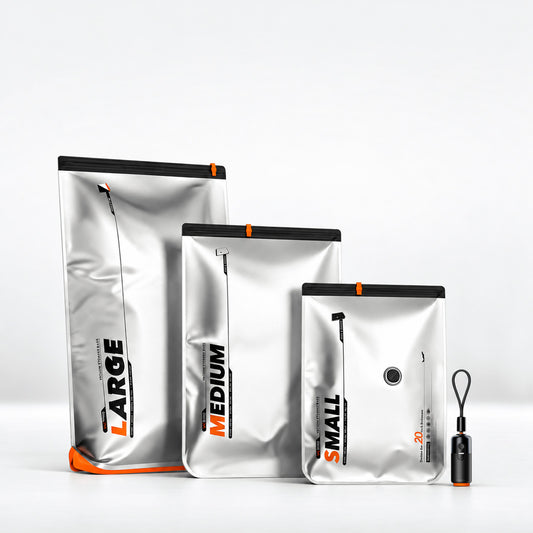 Silver+ Style Vacuum Storage Bags Kit