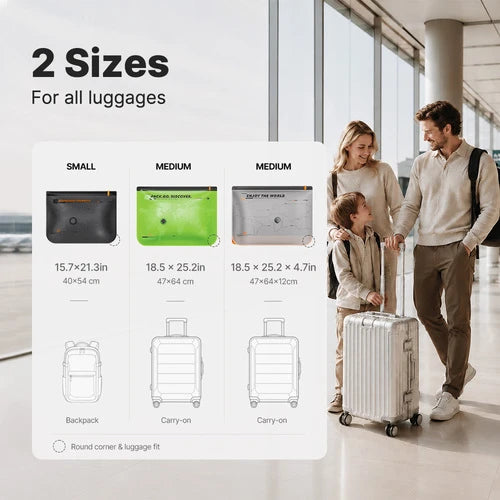 Color-Coded Travel Compression Bags