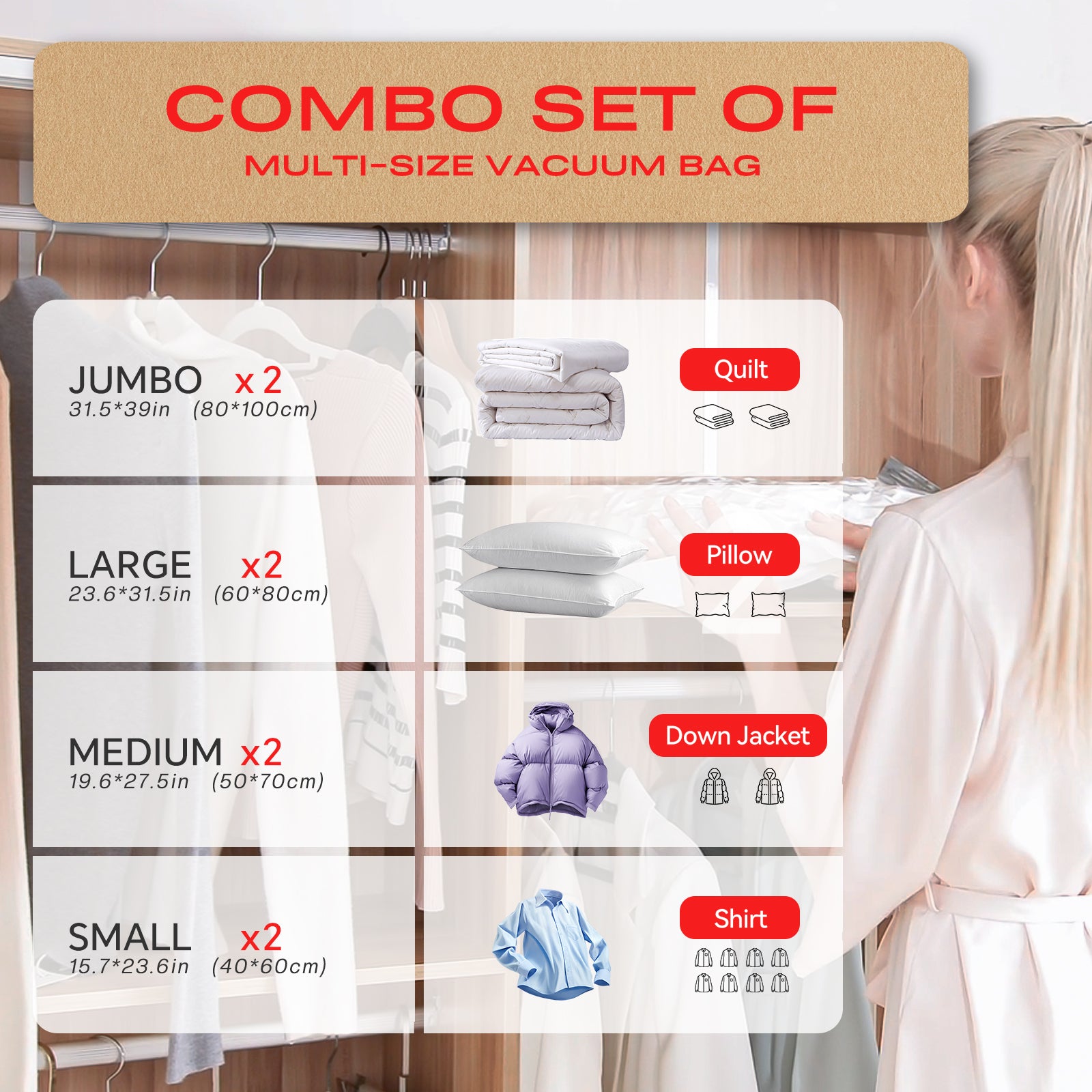 space saving bags