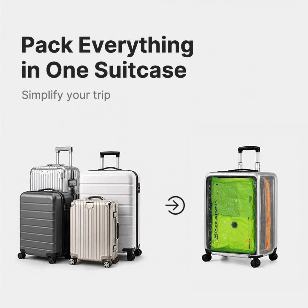 Color-Coded Travel Compression Bags