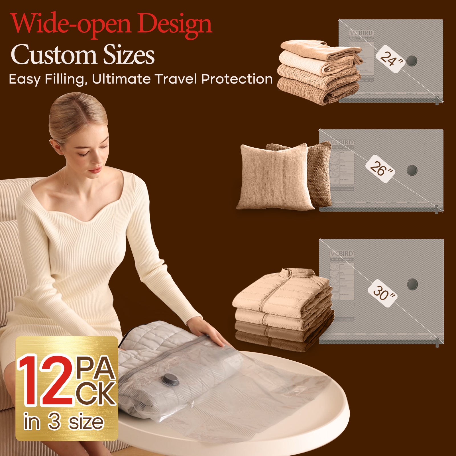vacuum seal travel bags