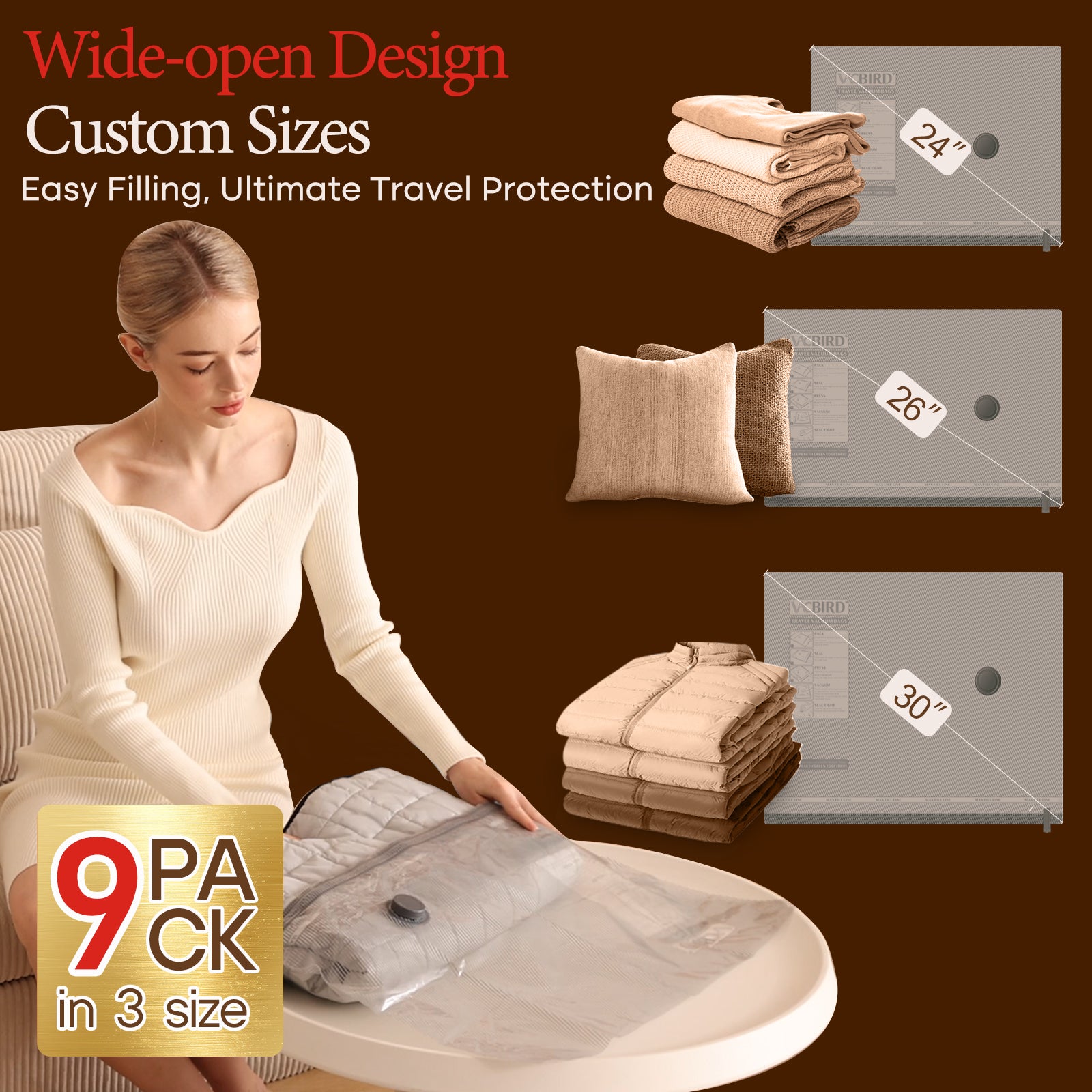 vacuum seal travel bags