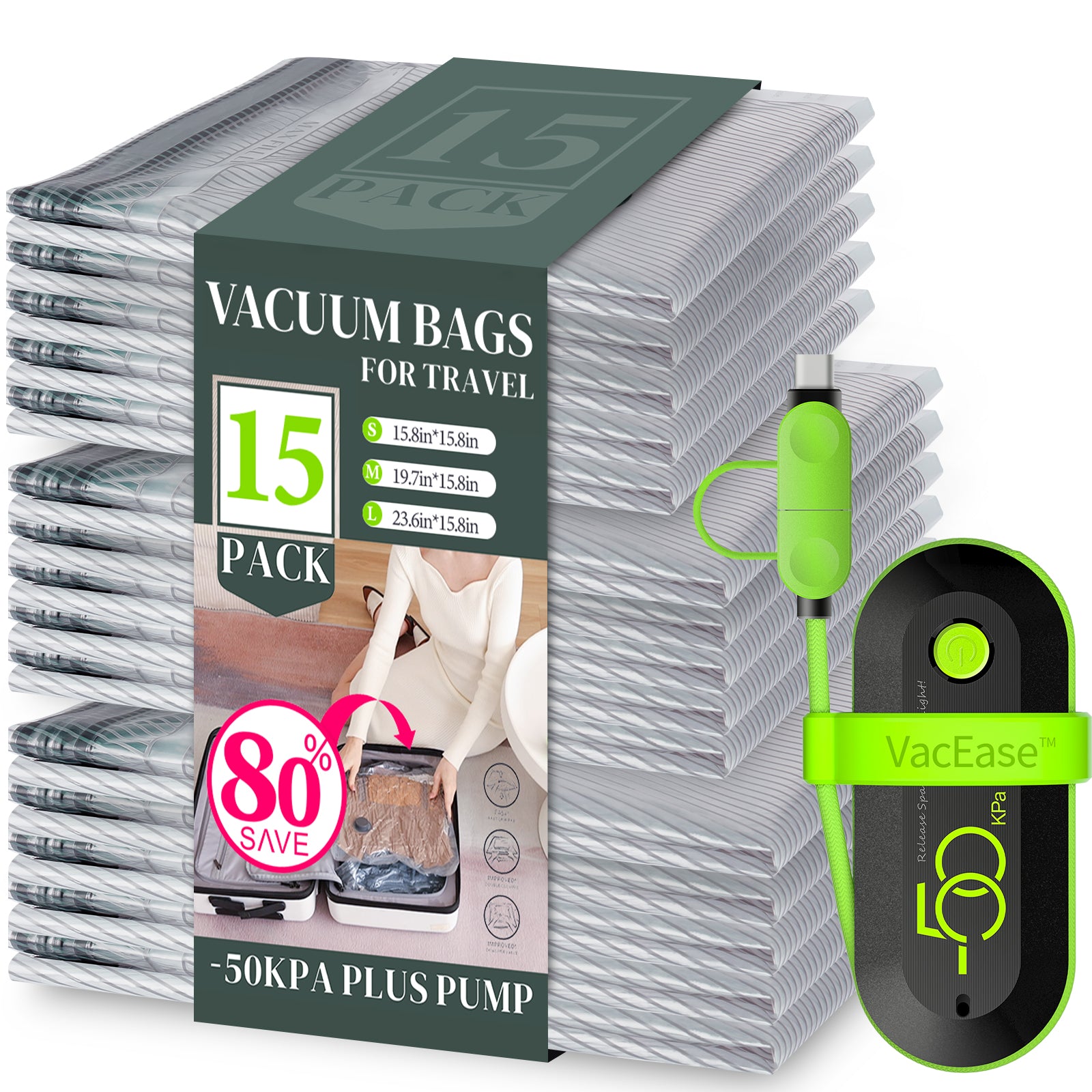 vacuum pump for packing clothes