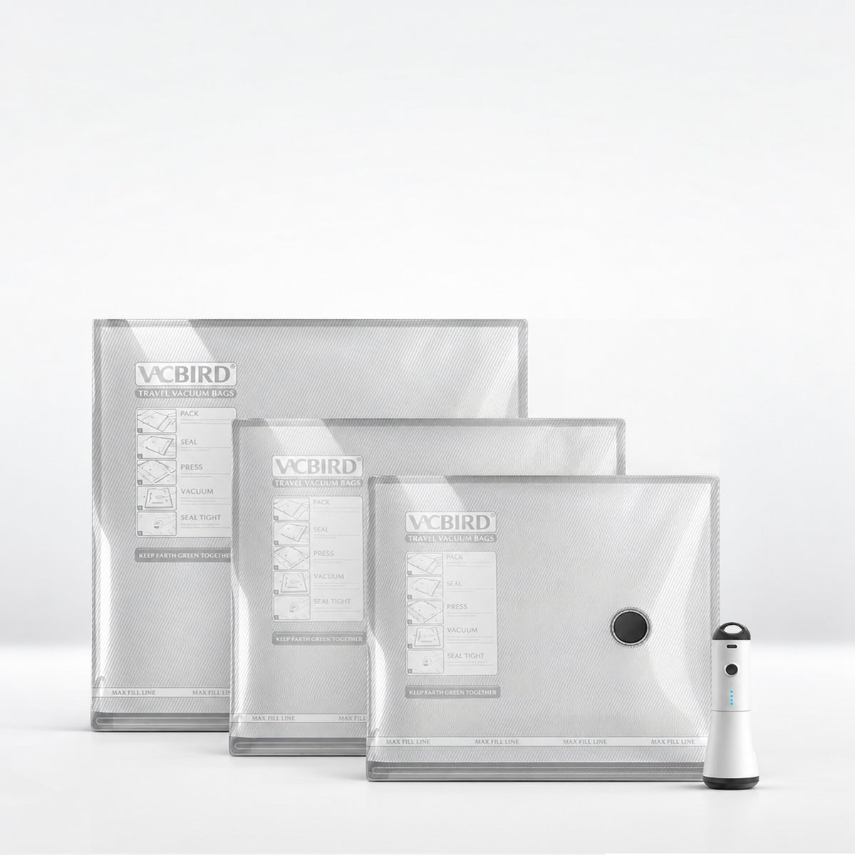 Pure-Style Vacuum Storage Bags Kit