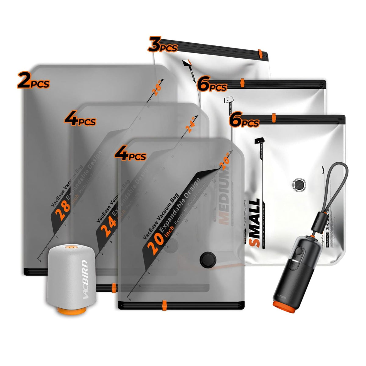 Misty-Style Vacuum Storage Bags Kit
