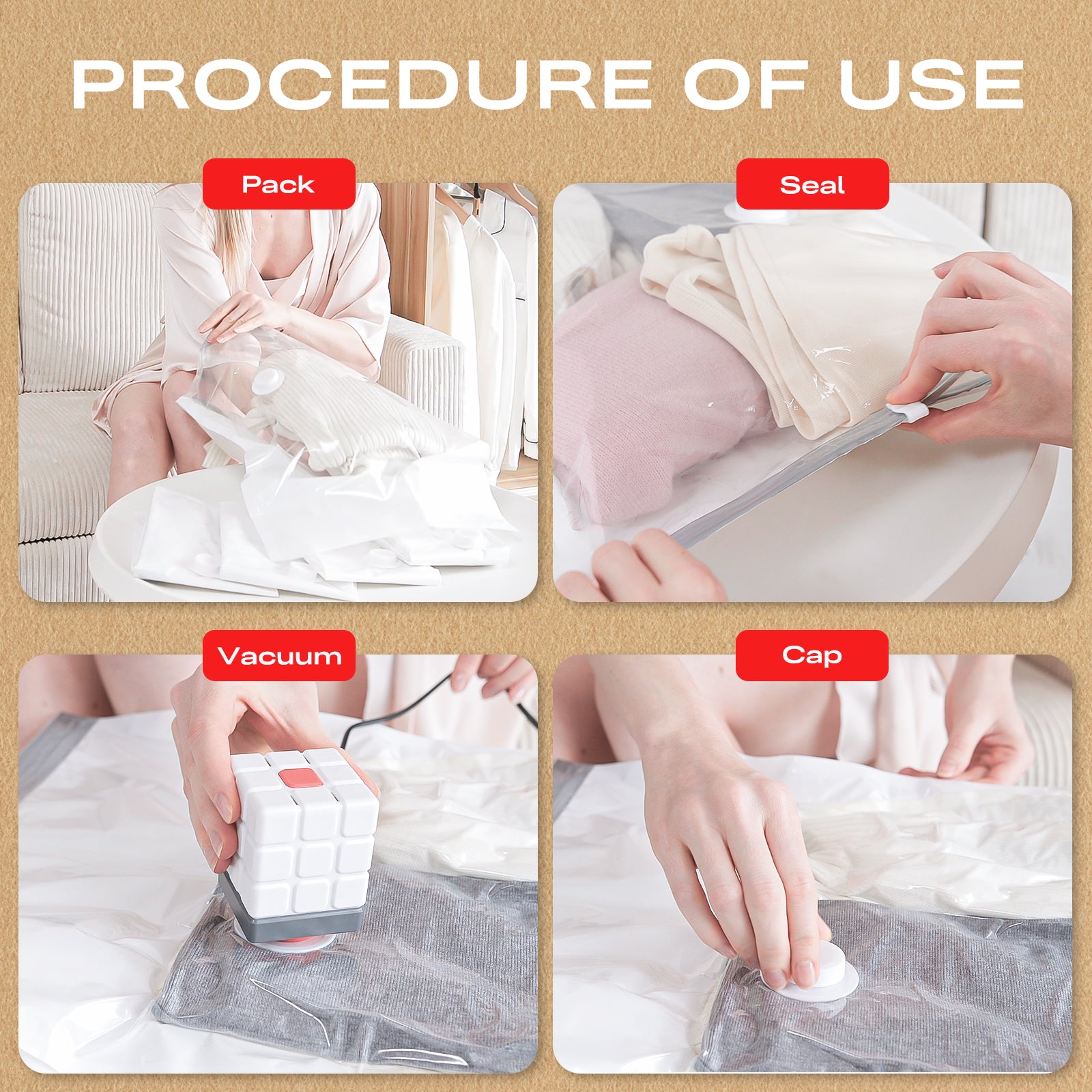vacuum storage bags