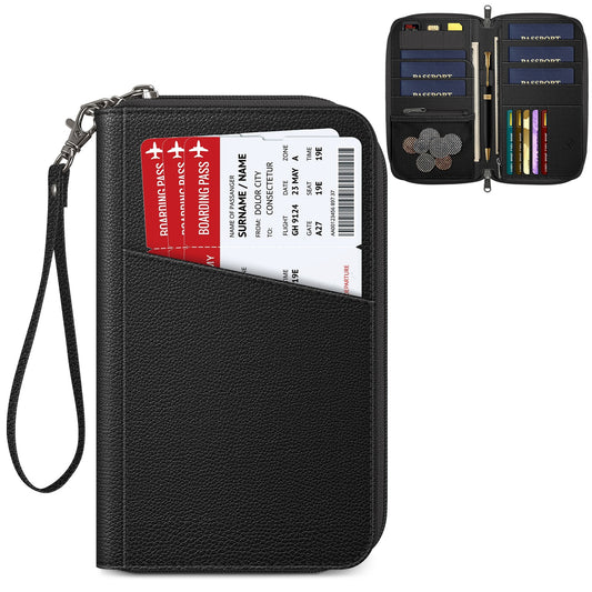 All-in-One Family Travel Passport Holder