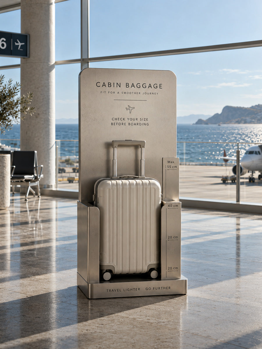 Save on luggage fees →