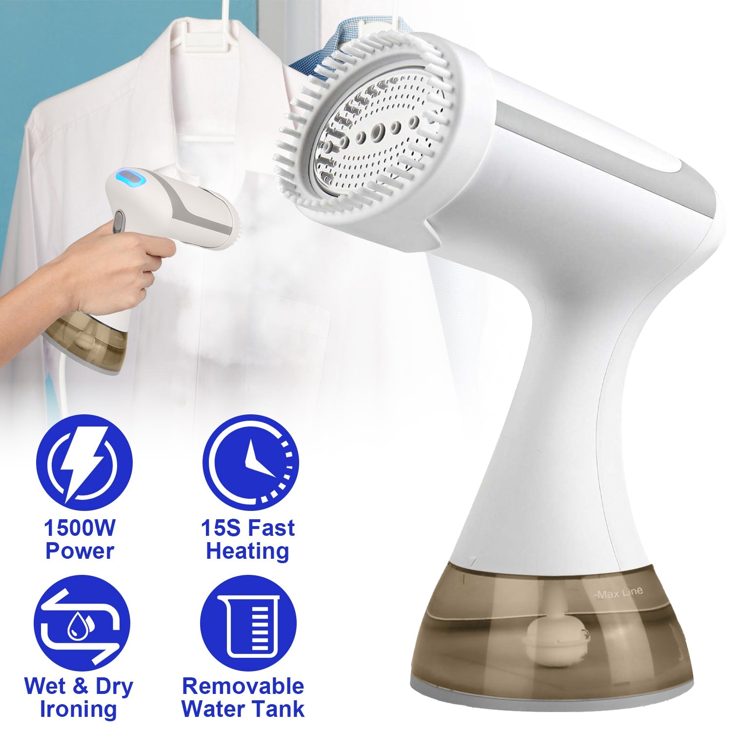 150W Garment Steamer