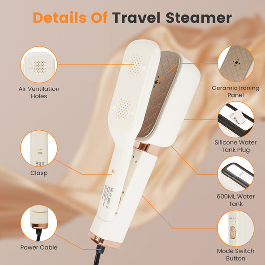 3 in 1 Travel Steamer for Clothes