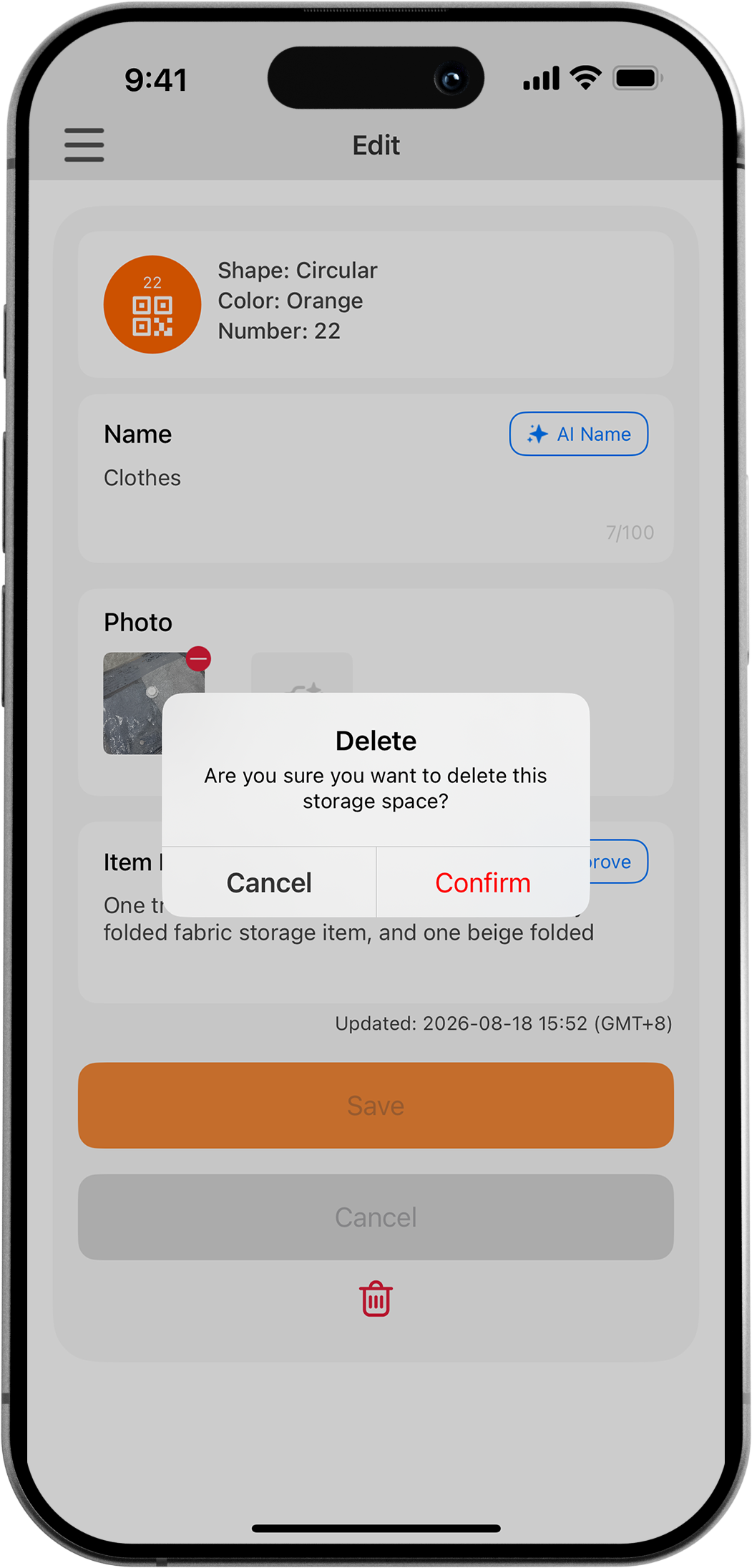 Delete a Storage Space
