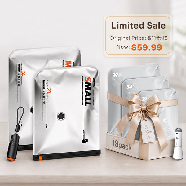 Large Capacity Storage Bundle Set ( 2 Sets · 38pcs + 2 Pumps)
