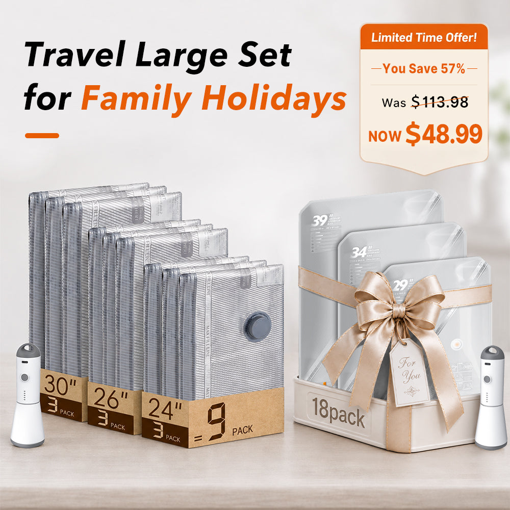 Travel Large Bundle Set for Family Holidays