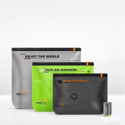 Color-Coded Travel Compression Bags