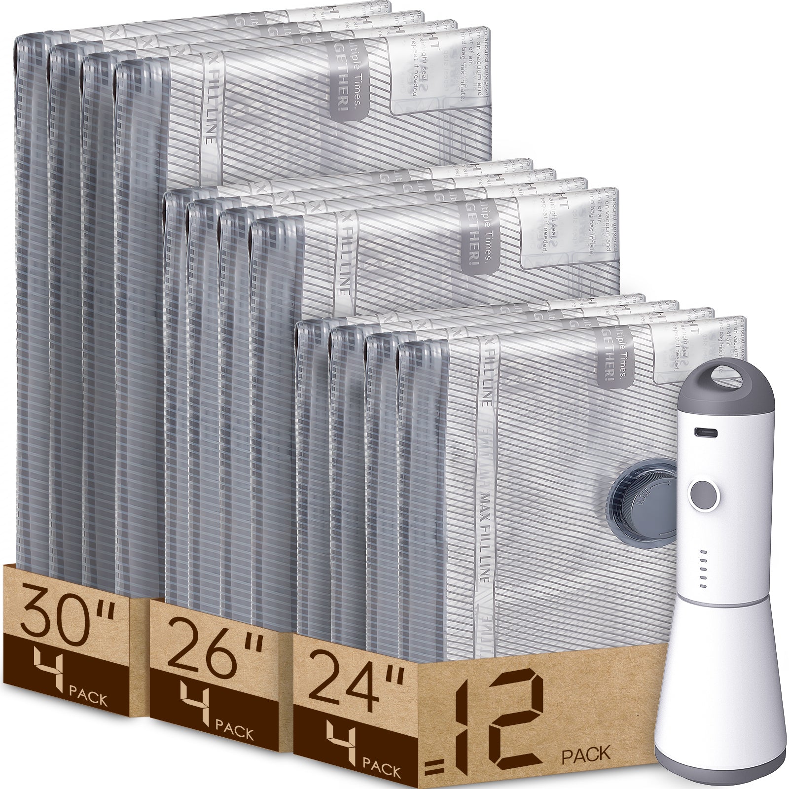 vacuum travel bags with pump