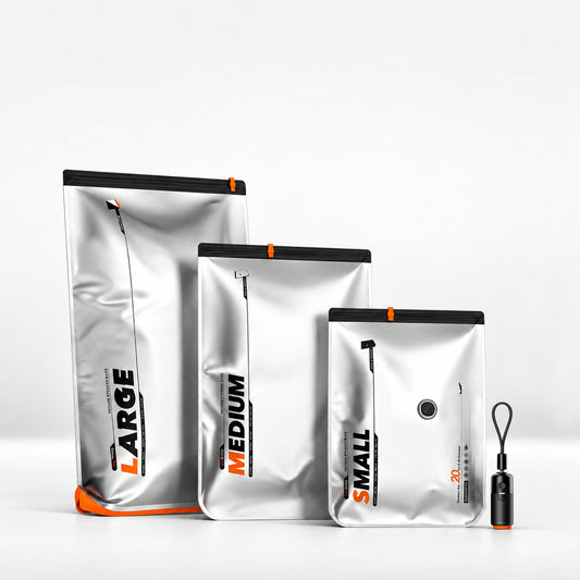 Silver+ Style Vacuum Storage Bags  Kit