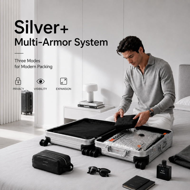 Silver+ Style Vacuum Storage Bags Kit