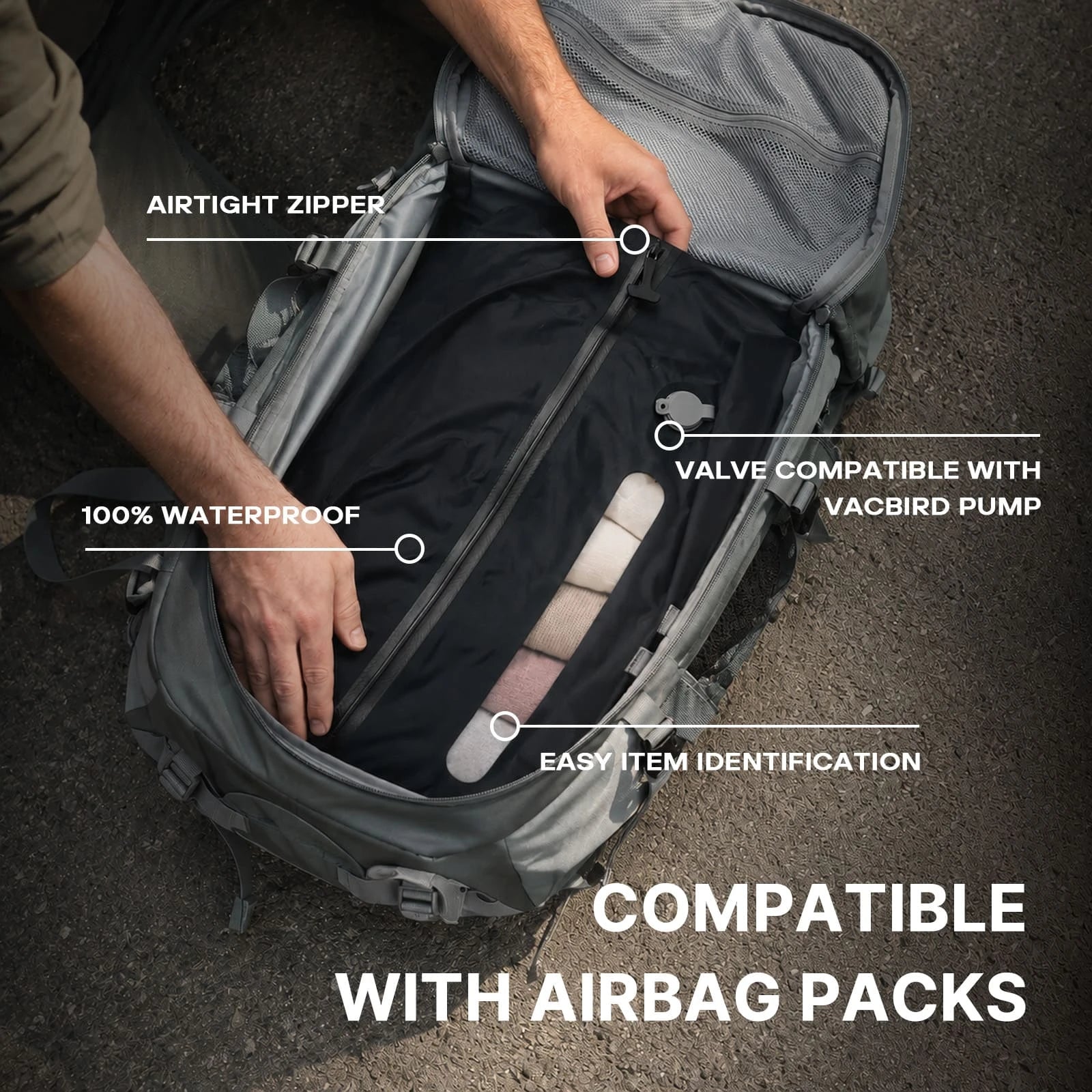 Backpack Compression Pouch - Lite