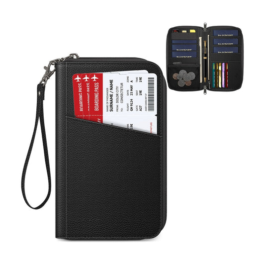 All-in-One Family Travel Passport Holder